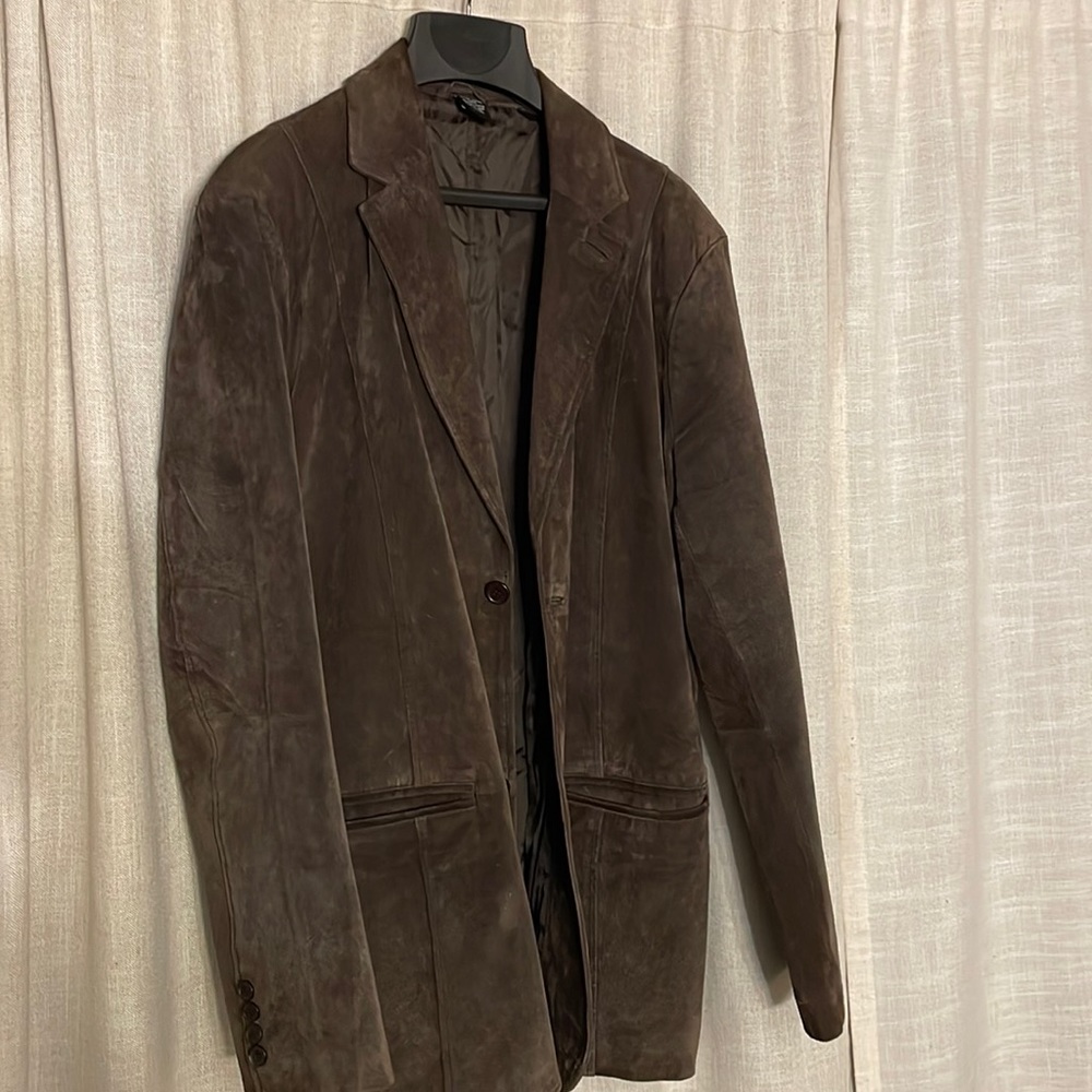 Men’s suede sport coat